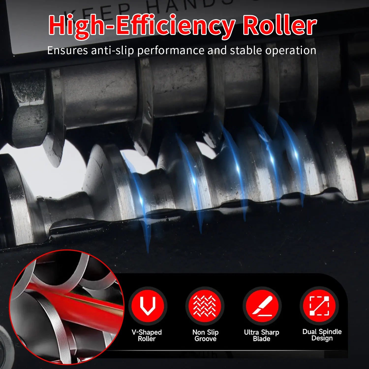 Wire Stripping Machine Manual&Drill Dual-Purpose 6 Channels 5 Blades Cable Stripper Tool for 3-17mm Scrap Copper Wire Recyclin