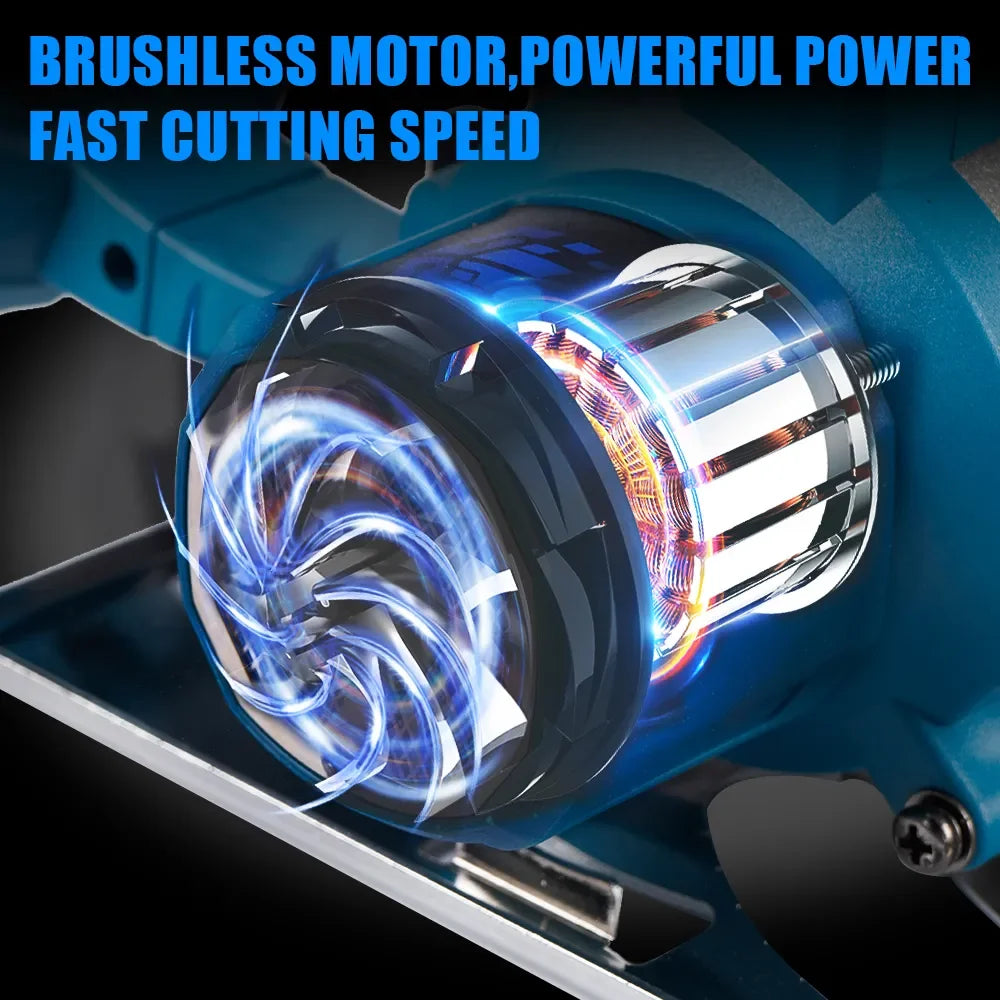 5Inch Brushless Cordless Circular Saw | Handheld Woodworking Cutting Tool For Makita 18V Battery