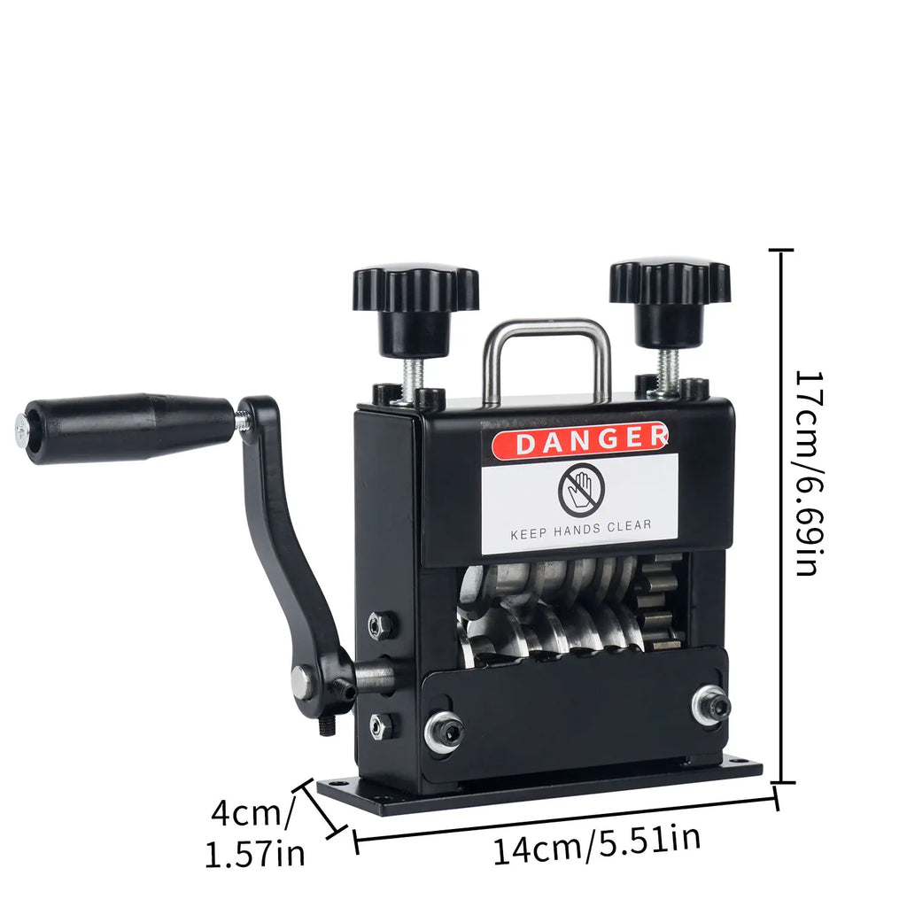 Wire Stripping Machine Manual&Drill Dual-Purpose 6 Channels 5 Blades Cable Stripper Tool for 3-17mm Scrap Copper Wire Recyclin