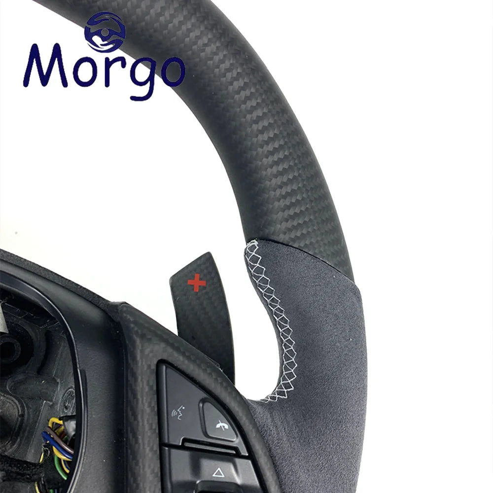 Car accessories for Chevrolet Customized matte Carbon Fiber Steering Wheel fit for Chevrolet Camaro SS Convertible Zl1 2016-2022