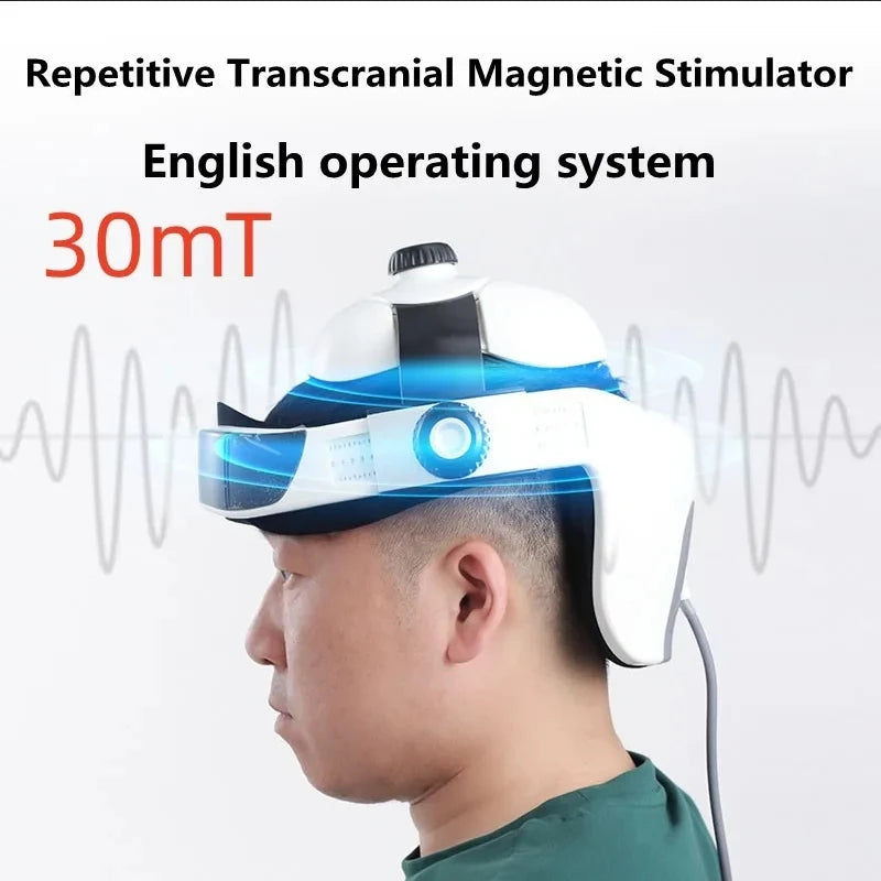 RTMS repetitive transcranial magnetic stimulator for insomnia stroke  depression anxiety schizophrenia autism HYPERactivity