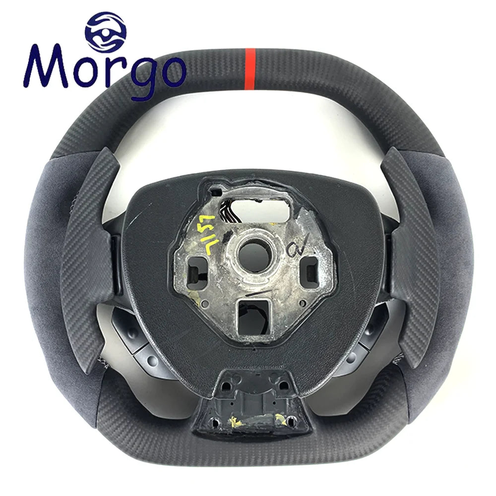 Car accessories for Chevrolet Customized matte Carbon Fiber Steering Wheel fit for Chevrolet Camaro SS Convertible Zl1 2016-2022