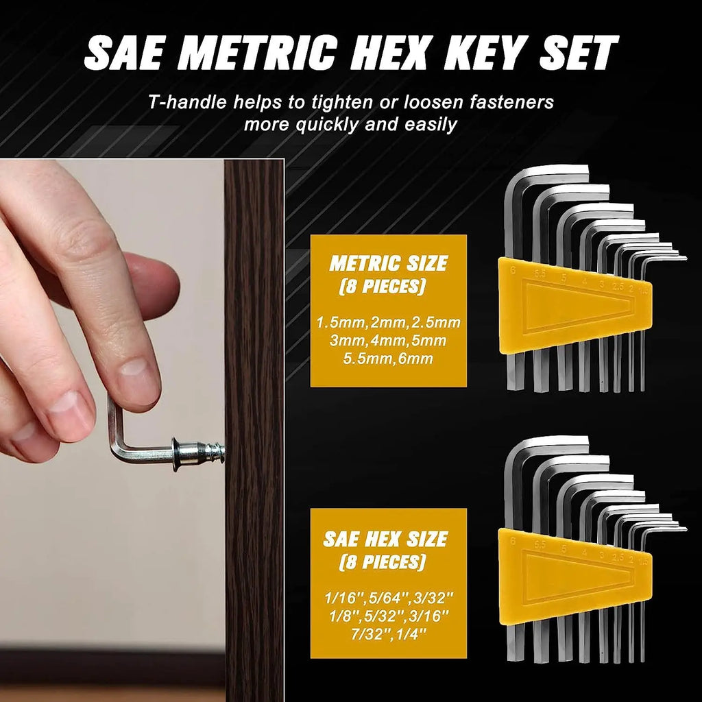 131Pcs Magnetic Screwdriver Set Repair Tool Precision Screwdriver Set Nut Driver And Bit Set Hex Wrench Kit With Storage Rack