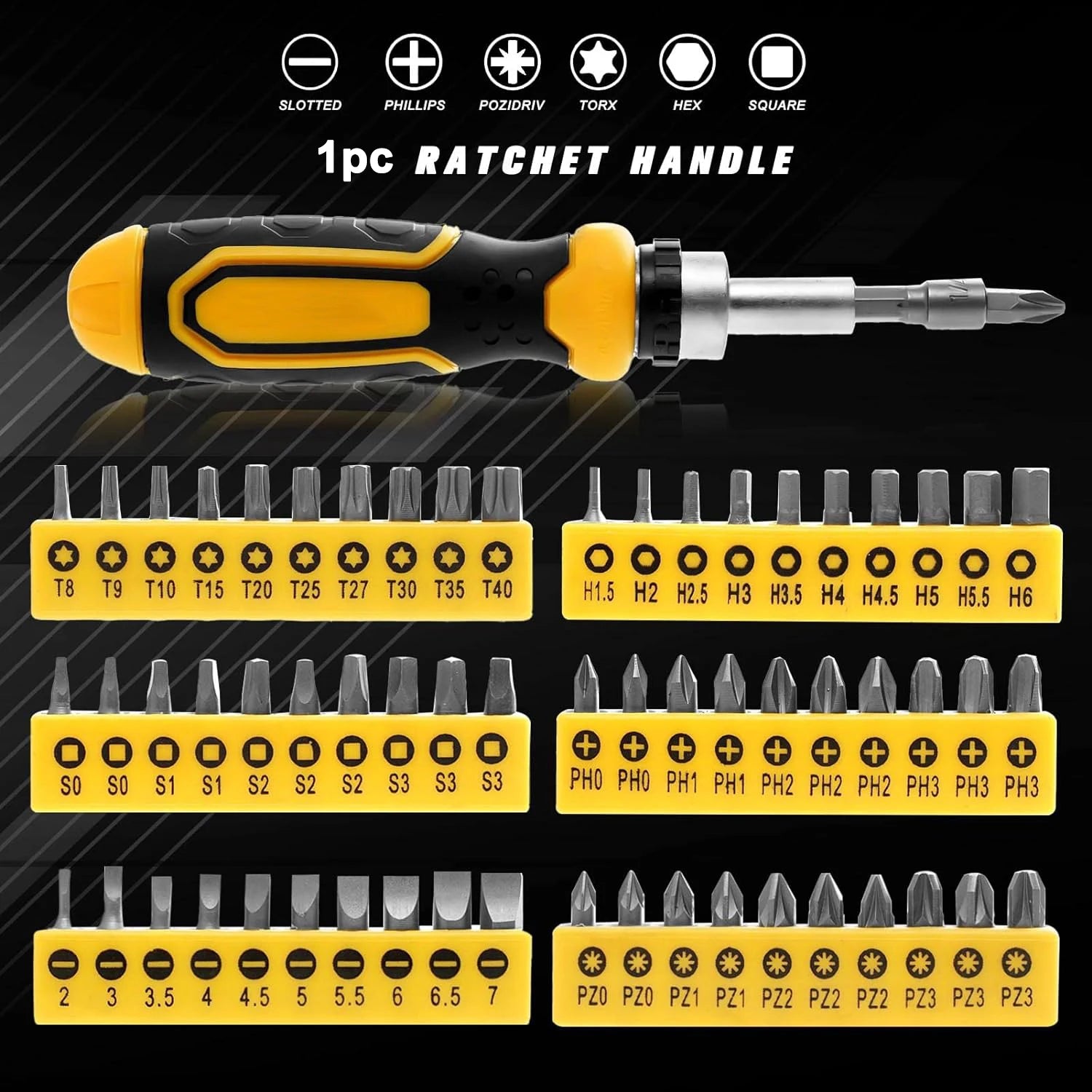 131Pcs Magnetic Screwdriver Set Repair Tool Precision Screwdriver Set Nut Driver And Bit Set Hex Wrench Kit With Storage Rack