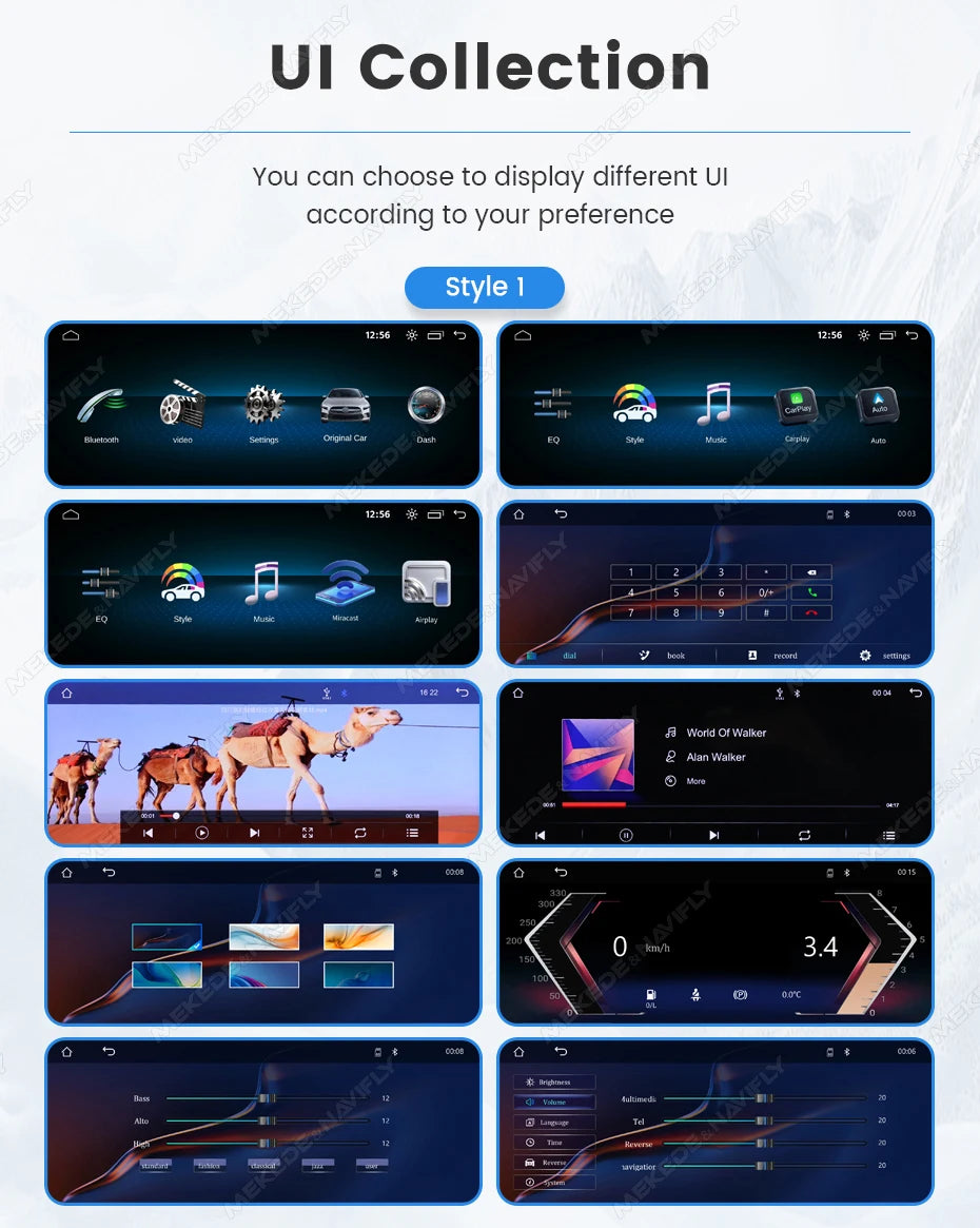 Android 14 Car Radio Wireless CarPlay For Mercedes-Benz A-Class W176 GLA X156 CLA C117 G Class W461 W463 DSP WIFI GPS Multimedia
