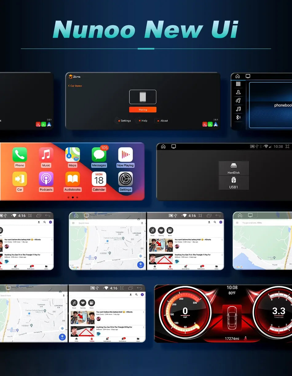 12.3 Android 14 Wireless Carplay For Audi A4 A5 Q5 B9 2017 2016-2023 IPS Touch Screen WIFI Multimedia Stereo GPS Navi Receiver