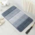 Luxury Bathroom Rugs Non Slip Ultra Water Absorbent Quick Dry Machine Washable For Bathroom Bedroom Living Room Door Mat