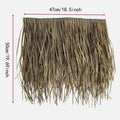 Grass Artificial Thatch Roofing for Outdoor Garden Patio Umbrella Cover 1mx50cm Straw Roof Thatch Simulation Panel Palm Thatch