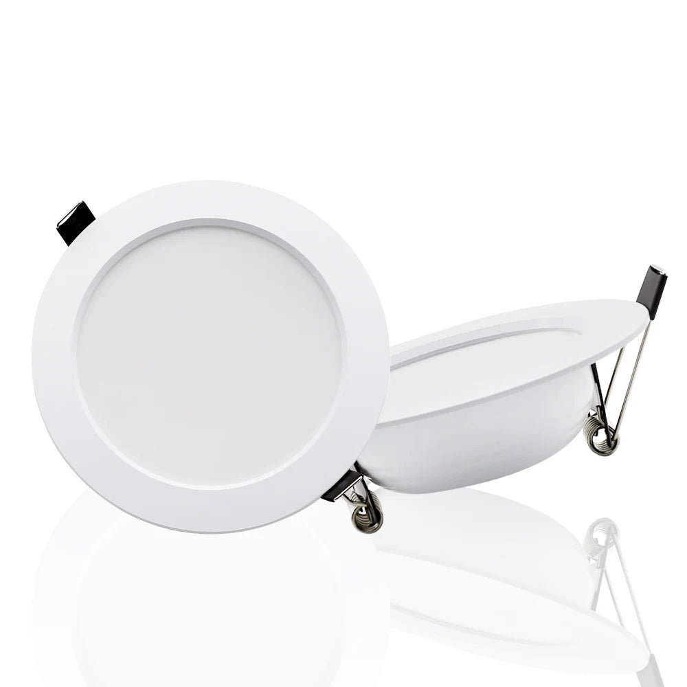 Lot de 10 Spots LED Encastrables Ronds AC 220V 7W 9W 12W 15W 18W Étanche Lumière Encastrée Spot LED de Cuisine
