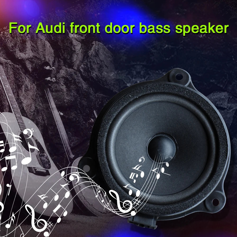 Front Door Midrange Speaker For Audi A6 Series 2005-2011 Car Audio Upgrade Stereo Sound Full Range Frequency Loudspeaker Horn