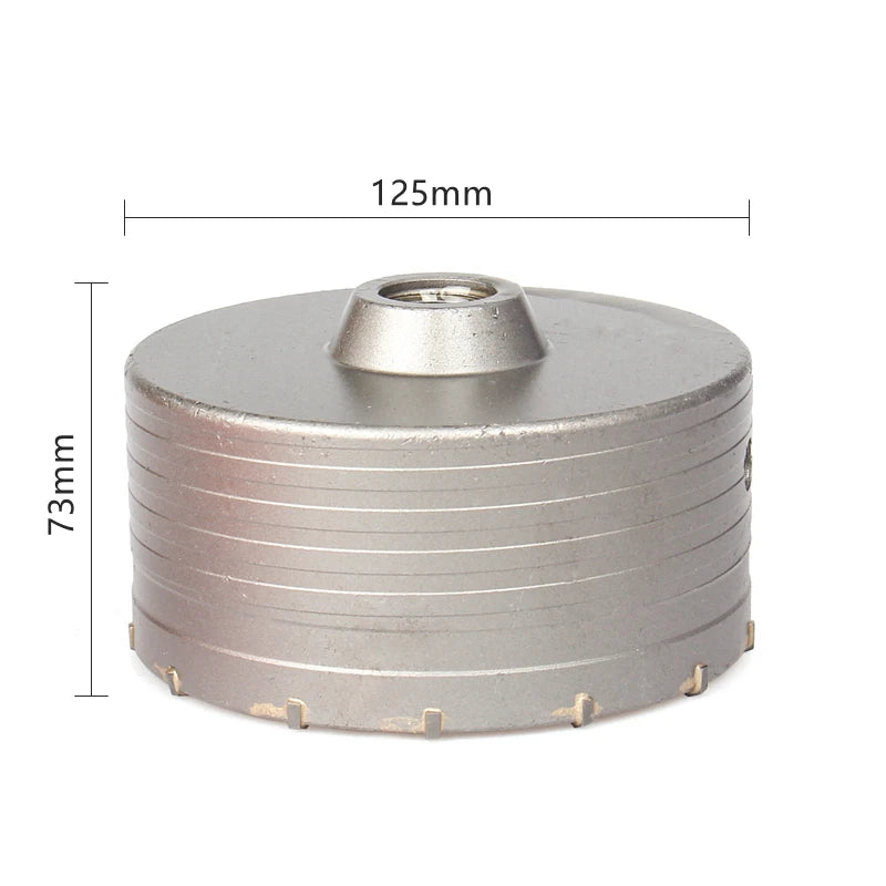 110-500mm SDS PLUS Shank 30-160mm Concrete Hole Saw Electric Hollow Core Drill Bit Cement Stone For Air Conditioner Tube