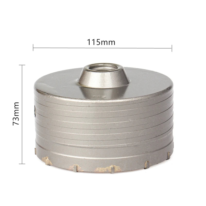 110-500mm SDS PLUS Shank 30-160mm Concrete Hole Saw Electric Hollow Core Drill Bit Cement Stone For Air Conditioner Tube
