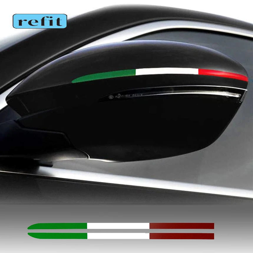 Car Rearview Mirror Decoration Garland Sticker For Alfa Romeo Giulia Stelvio 147 159 Giulietta Modification Accessories