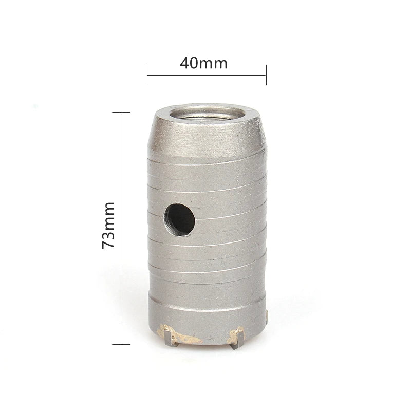 110-500mm SDS PLUS Shank 30-160mm Concrete Hole Saw Electric Hollow Core Drill Bit Cement Stone For Air Conditioner Tube