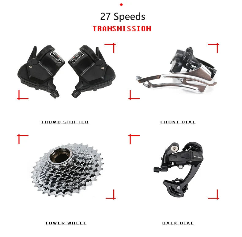 Road Bike 48cm Carbon Steel Muscle Frame 40 Knife Wheel Road Bicycle 21 Speed Double Disc Brake Racing Bike Adult Variable Speed