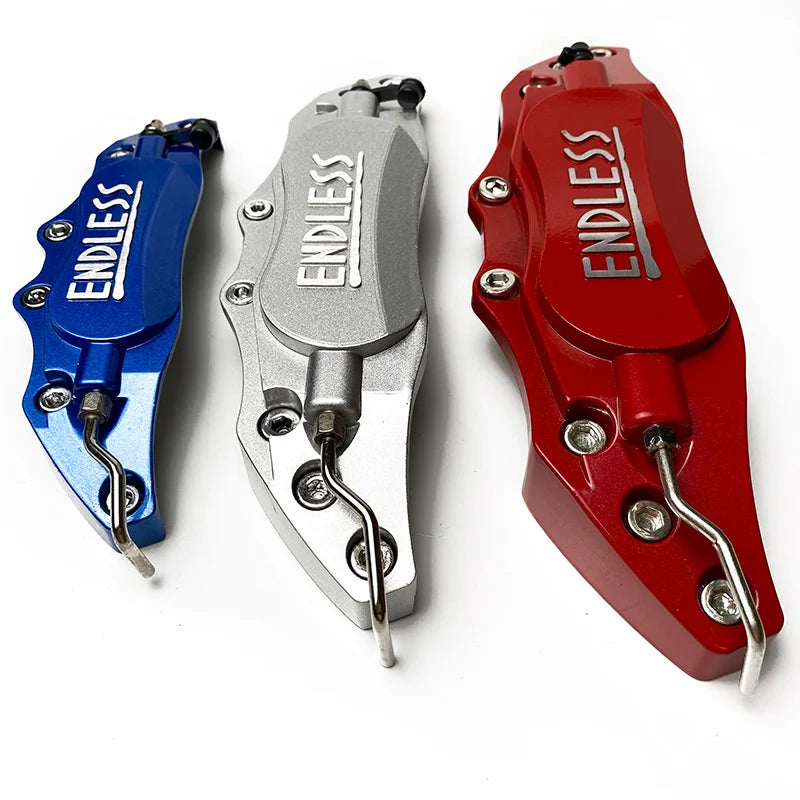 4PCS/2Pcs ENDLESS Aluminum Brake Caliper Covers Front Rear Blue Red Yellow Universal Caliper Cover Kit Decoration Car Styling