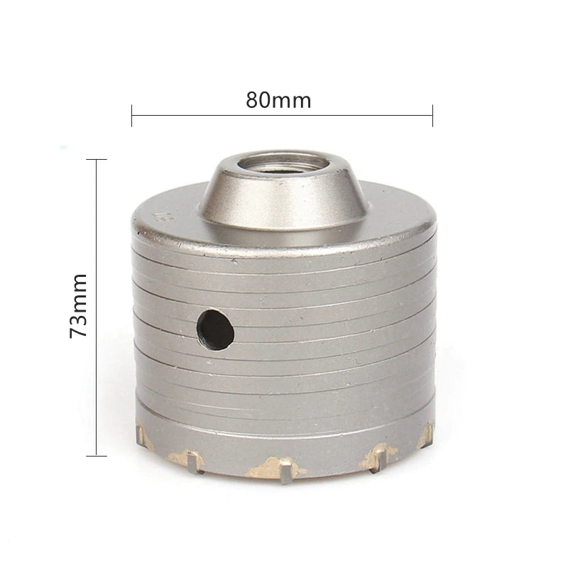 110-500mm SDS PLUS Shank 30-160mm Concrete Hole Saw Electric Hollow Core Drill Bit Cement Stone For Air Conditioner Tube
