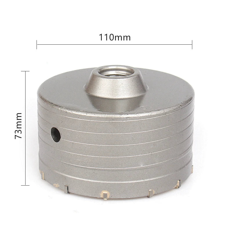 110-500mm SDS PLUS Shank 30-160mm Concrete Hole Saw Electric Hollow Core Drill Bit Cement Stone For Air Conditioner Tube