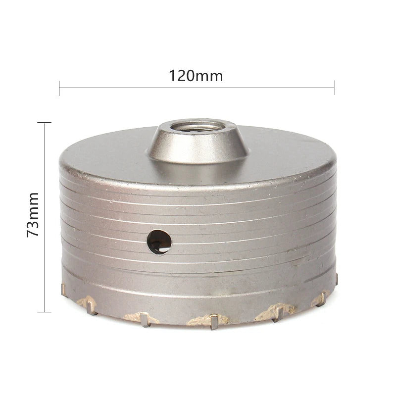 110-500mm SDS PLUS Shank 30-160mm Concrete Hole Saw Electric Hollow Core Drill Bit Cement Stone For Air Conditioner Tube
