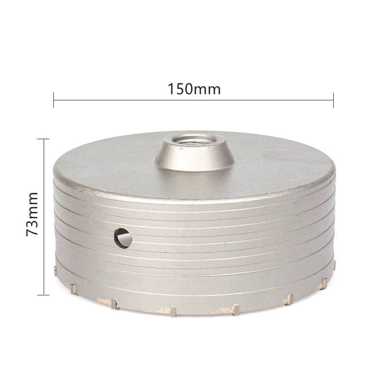 110-500mm SDS PLUS Shank 30-160mm Concrete Hole Saw Electric Hollow Core Drill Bit Cement Stone For Air Conditioner Tube
