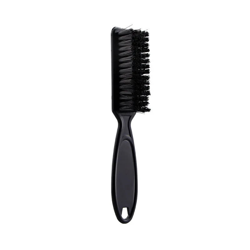 Plastic Handle Hairdressing Soft Hair Cleaning Brush Barber Neck Duster Broken Hair Remove Comb Hair Styling Tools Comb Gold