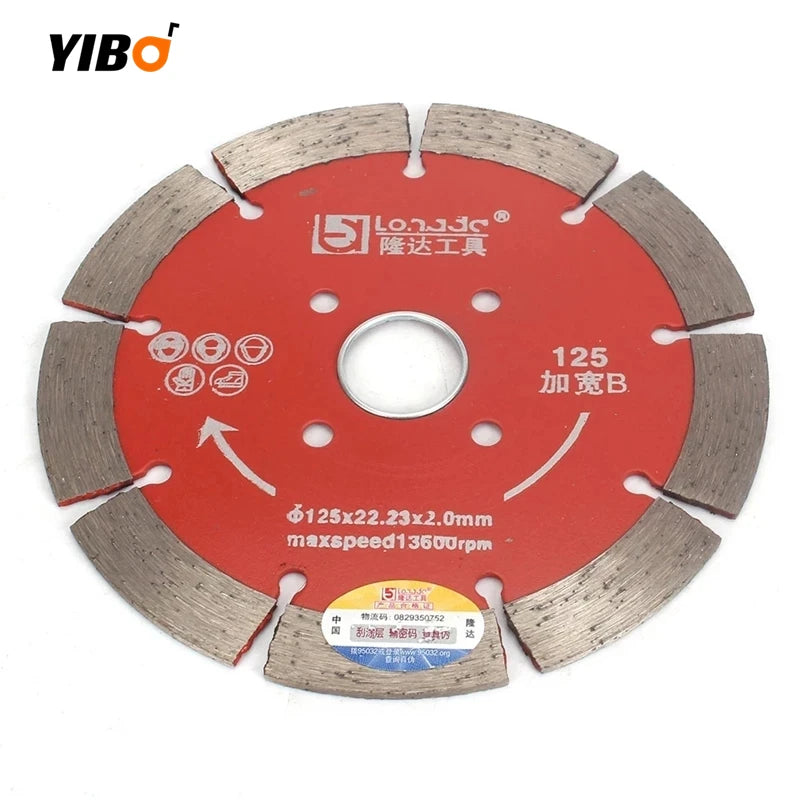 125mm/156mm/114mm/230mm Diamond Saw Blade Wheel 125mm Cutting Disc For Concrete Marble Masonry Tile Engineering Cutting