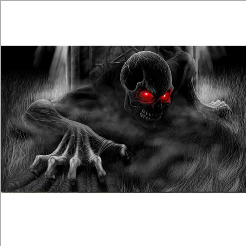 3D Rear Windshield Devil Sticker