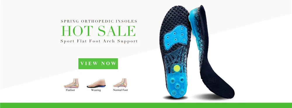 EiD New Arch Support 25mm Orthotic insole Black Leather orthotics Insoles for Flat Foot O/X Leg Corrected Shoe Sole insert pads