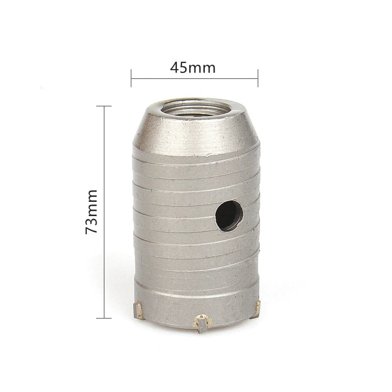 110-500mm SDS PLUS Shank 30-160mm Concrete Hole Saw Electric Hollow Core Drill Bit Cement Stone For Air Conditioner Tube