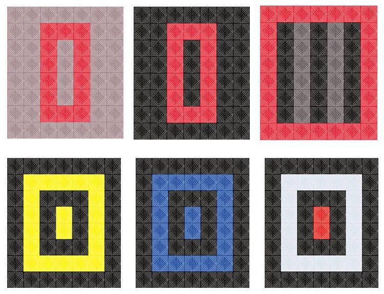 PP Interlocking Garage Floor Tiles for Villas Graphic Design Solution for Vinyl Flooring Projects