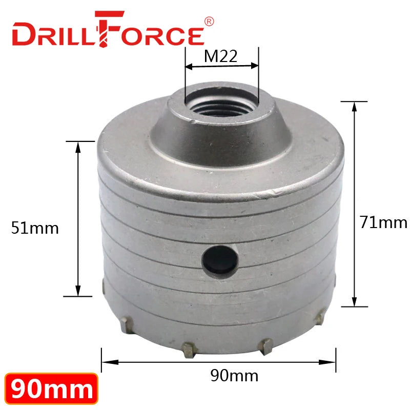 Drillforce Concrete Hole Saw