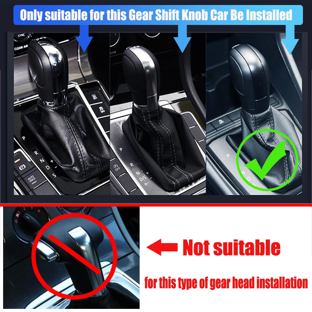 Automatic DSG Gear Shift Knob For VW Golf Mk6 Mk7 Passat B7 B8 Tiguan MK2 Touareg CC LED interior Synchronize electronic display