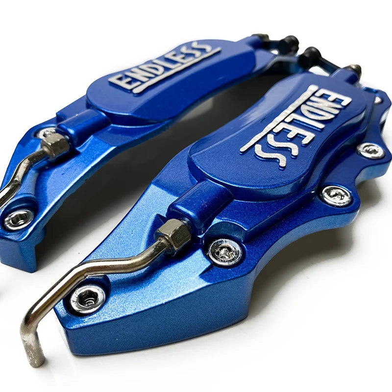 4PCS/2Pcs ENDLESS Aluminum Brake Caliper Covers Front Rear Blue Red Yellow Universal Caliper Cover Kit Decoration Car Styling