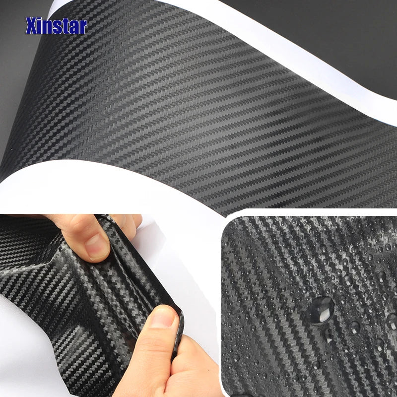 4Pcs Clubsport Carbon Fiber Car Door Sill Sticker For Volkswagen GOLF8 MK8 GTI