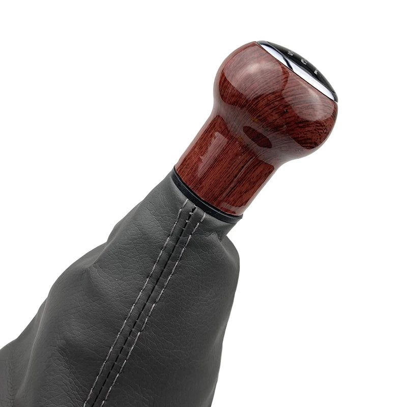 For VW Passat B5 b5.5 1997 1998 1999 2000 2001 2002 2003 2004 2005 Car-Styling 5/6 Speed Gear Shift Knob PU Leather Boot Case