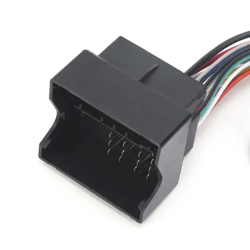 Fit for Opel CD30 CDC40 CD70 DVD90 12Pin Bluetooth 5.0 AUX Audio Cable Adapter Connector with Microphone Handsfree 59.1in Cable