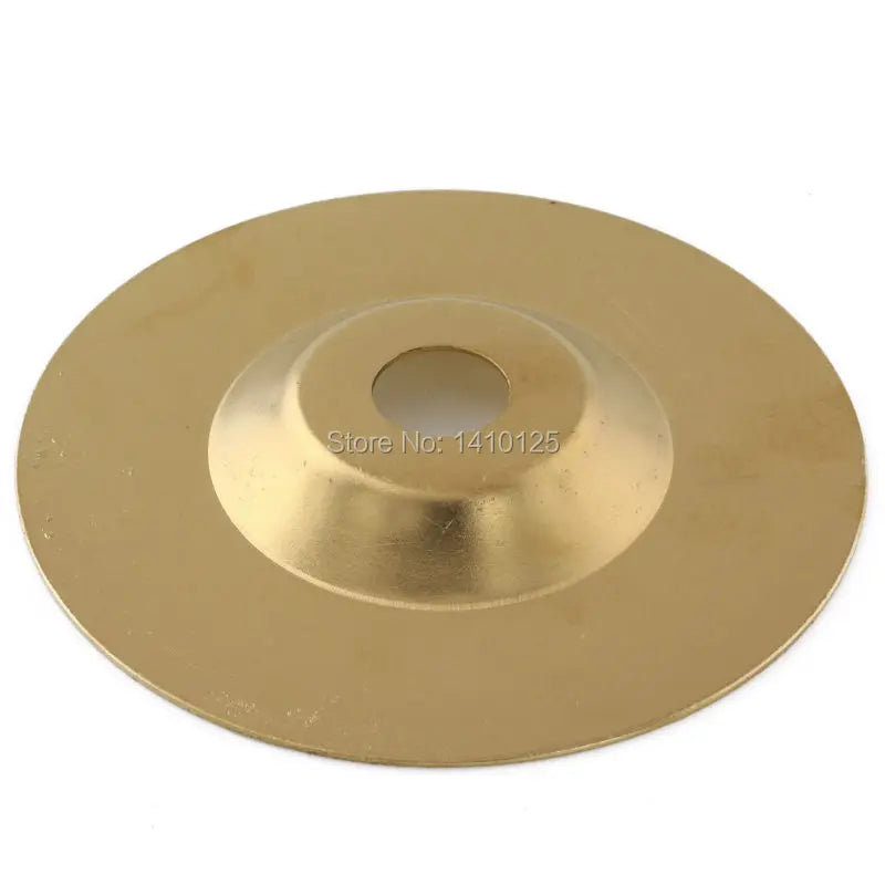 4" inch 100mm Diamond Coated TITANIUM Grinding Disc Wheel Convex Threading Angle Grinder Arbor Hole 16 mm 5/8" for Glass Stone
