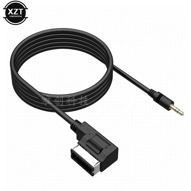 Music Interface AMI MMI to 3.5mm Audio AUX MP3 Adapter Cable For VW For AUDI A3 A4 A5 A6 A8 Q3 Q5 Q7 for MP3 player to AMI/MMI