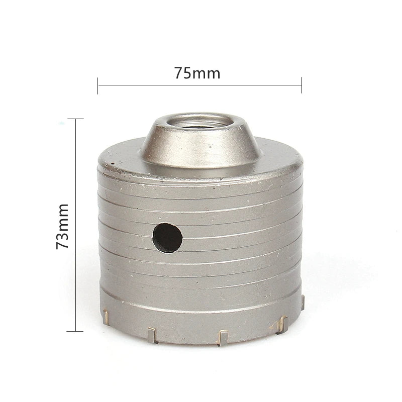 110-500mm SDS PLUS Shank 30-160mm Concrete Hole Saw Electric Hollow Core Drill Bit Cement Stone For Air Conditioner Tube