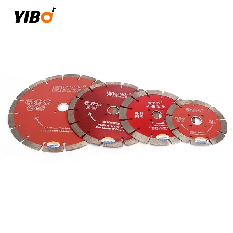 125mm/156mm/114mm/230mm Diamond Saw Blade Wheel 125mm Cutting Disc For Concrete Marble Masonry Tile Engineering Cutting