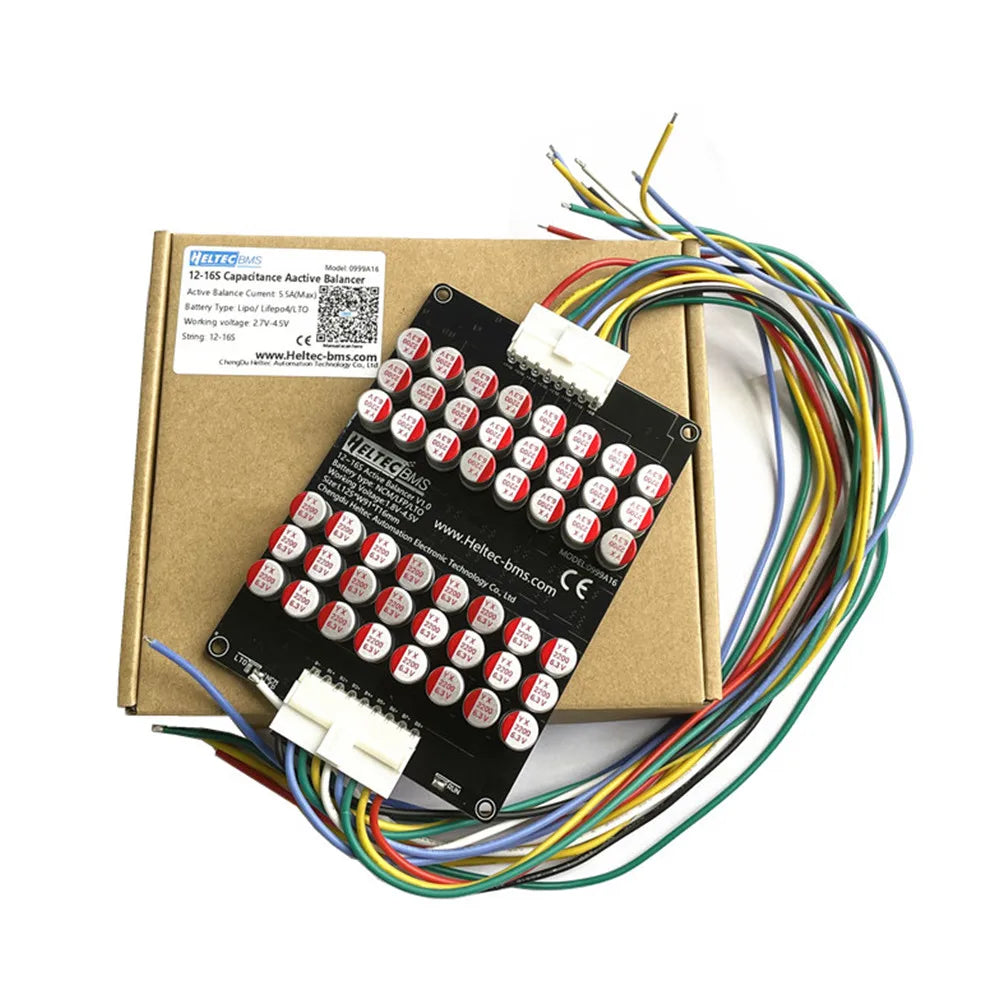 5A 5.5A  Active Equalizer Balancer Lifepo4 / Lipo/ LTO Battery Energy equalization Capacitor 3S 4S 5S 6S 7S 8S 14S 16S 20S 24S