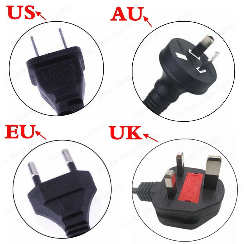 Chargeur de batterie 36V 2A Sortie 42V 2A Chargeur Entrée 100-240 VAC Chargeur Lithium Li-ion Li-polymère Pour batterie 36V 10S
