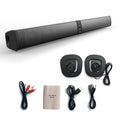 20W Powerful Wireless Soundbar Bluetooth Speaker with 3D Music Home Theater System  Aux 3.5mm RCA TF Card Support for TV PC BS36