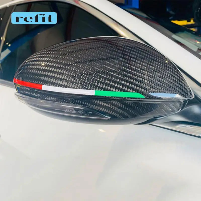 Car Rearview Mirror Decoration Garland Sticker For Alfa Romeo Giulia Stelvio 147 159 Giulietta Modification Accessories