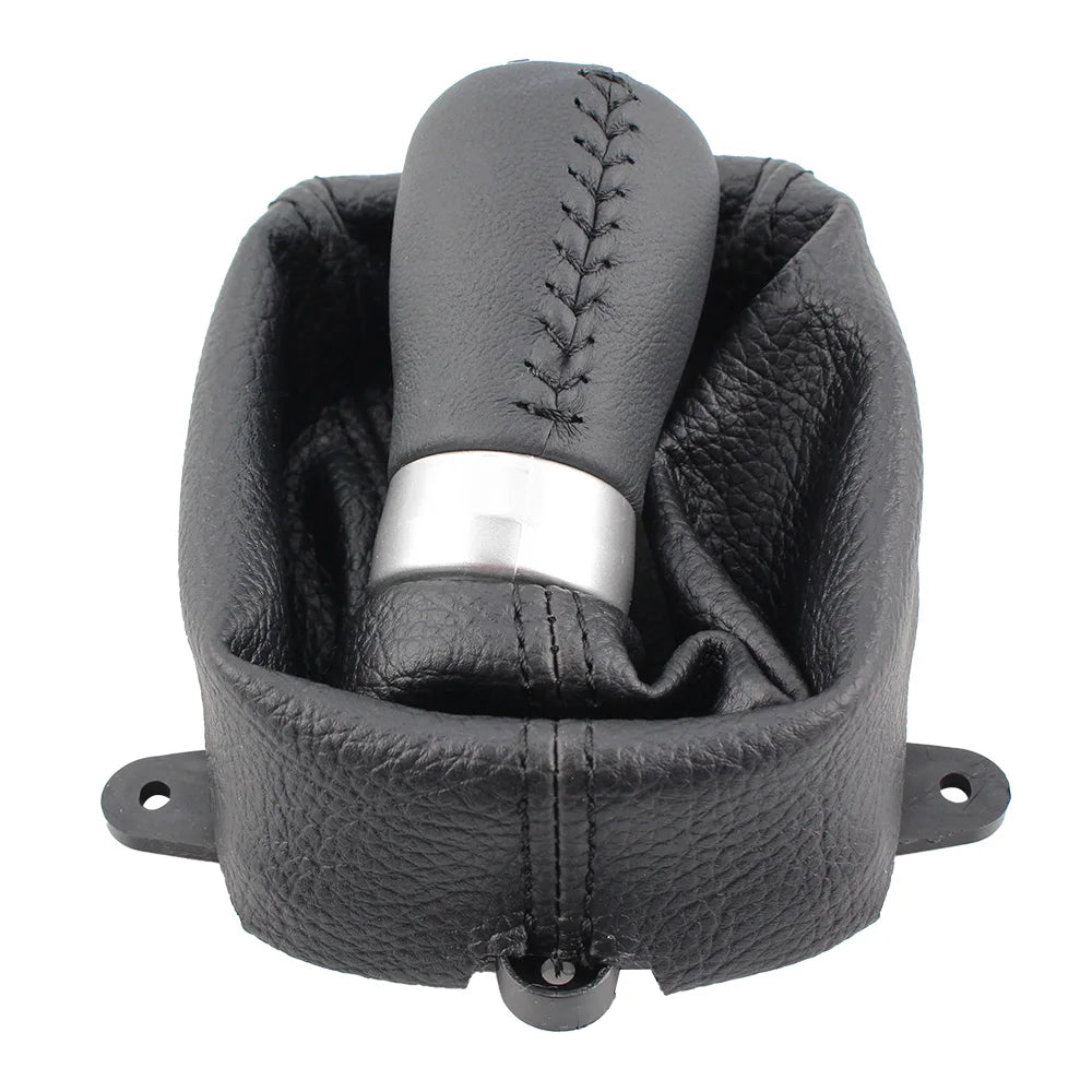 6 Speed Auto Real Leather Car Gear Shift Lever Knob Stick Head Handball  For HONDA ACCORD VIII 8 MK8 (08-14)