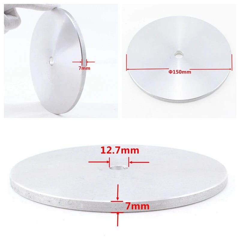 6-24" inch 150-600mm Aluminum Master Lap Grinding Pads for Diamond Flat Lap Disk Disc Abrasive Wheels a Machine Accessories