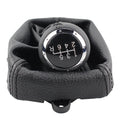 6 Speed Auto Real Leather Car Gear Shift Lever Knob Stick Head Handball  For HONDA ACCORD VIII 8 MK8 (08-14)