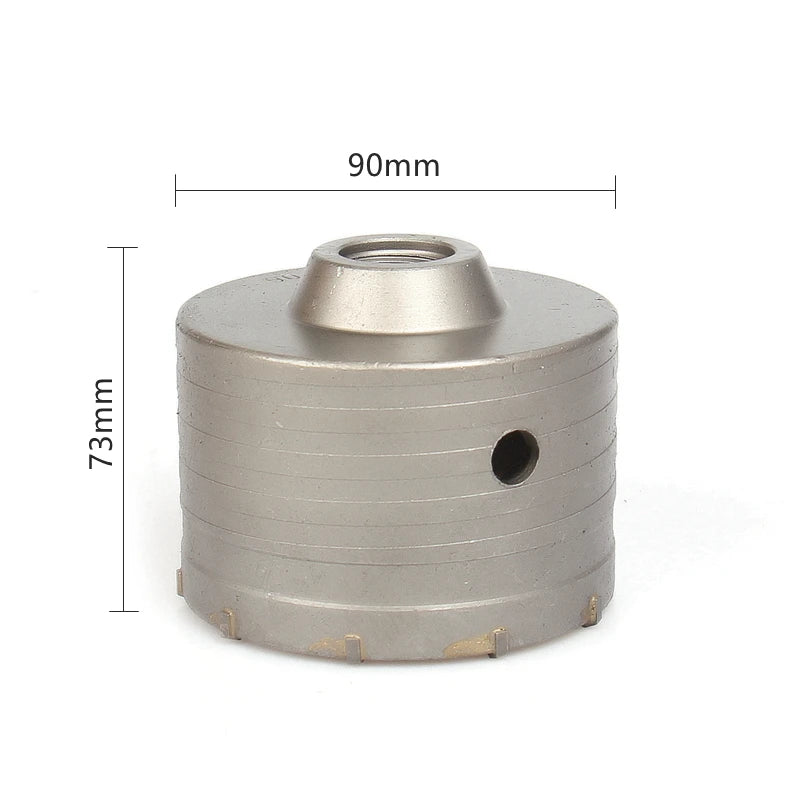 110-500mm SDS PLUS Shank 30-160mm Concrete Hole Saw Electric Hollow Core Drill Bit Cement Stone For Air Conditioner Tube