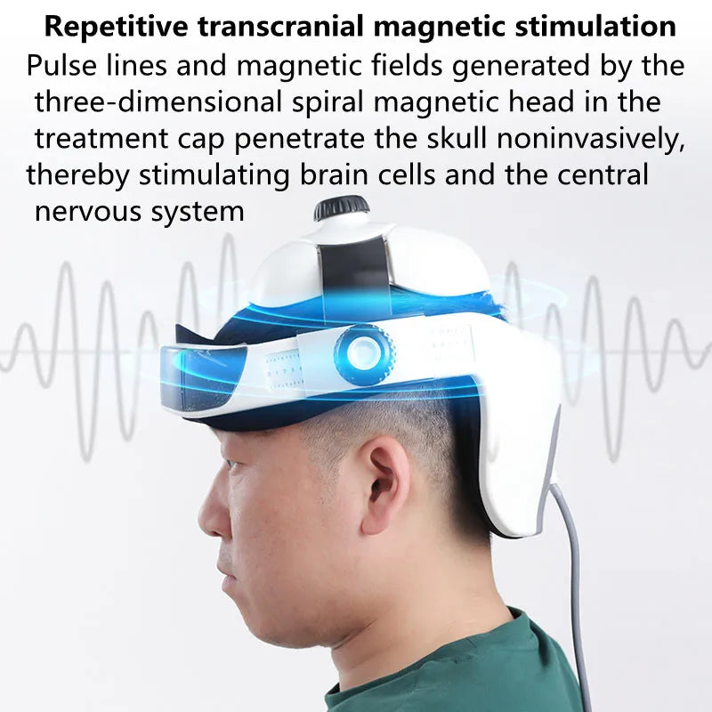 RTMS repetitive transcranial magnetic stimulator for insomnia stroke  depression anxiety schizophrenia autism HYPERactivity