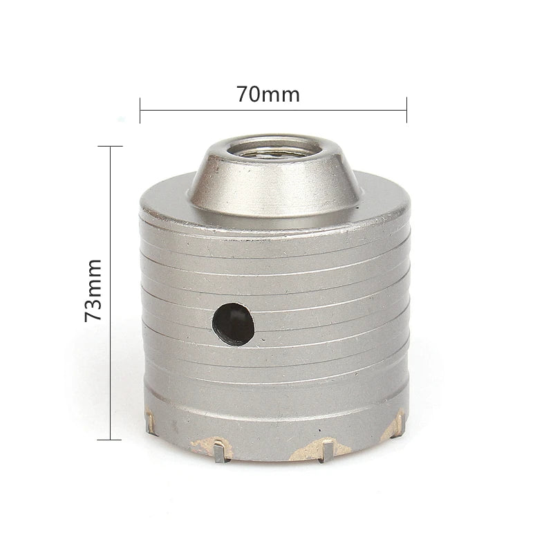 110-500mm SDS PLUS Shank 30-160mm Concrete Hole Saw Electric Hollow Core Drill Bit Cement Stone For Air Conditioner Tube
